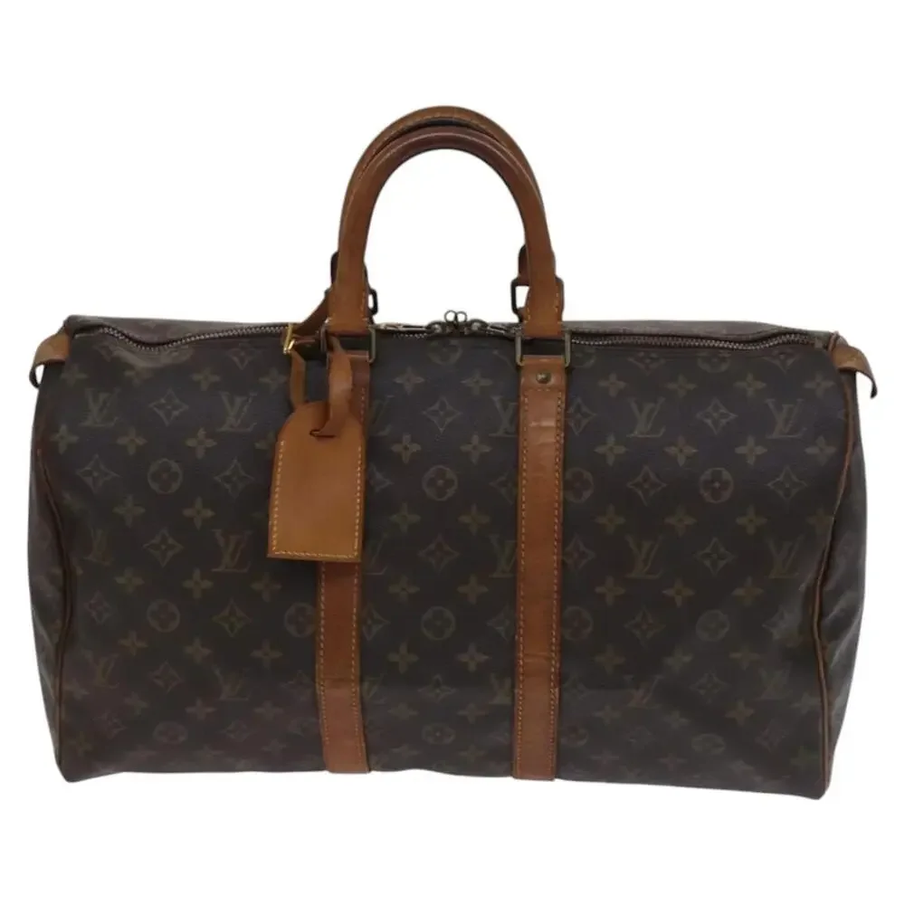LOUIS VUITTON Monogram Keepall 45 Boston Bag M41428